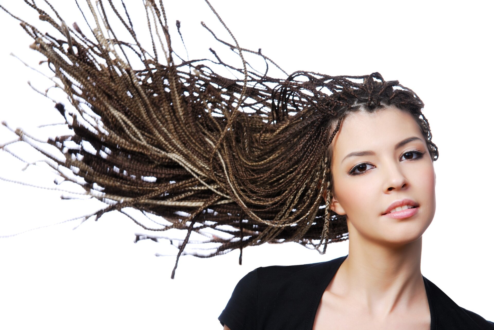 frizzy hair into luscious waves