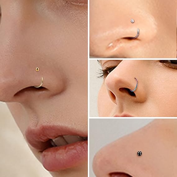 Corkscrew Nose Ring